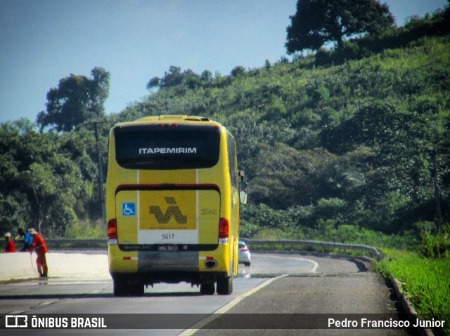 Viação Itapemirim 5017 na cidade de Ribeirão, Pernambuco, Brasil, por Pedro Francisco Junior. ID da foto: 6856426.