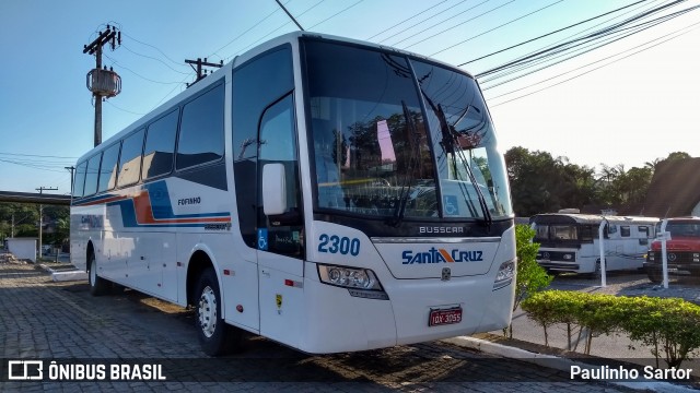 VUSC - Viação União Santa Cruz 2300 na cidade de Joinville, Santa Catarina, Brasil, por Paulinho Sartor. ID da foto: 6856746.