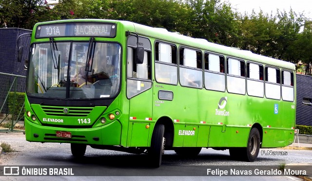 Transimão 1143 na cidade de Contagem, Minas Gerais, Brasil, por Felipe Navas Geraldo Moura . ID da foto: 6856602.