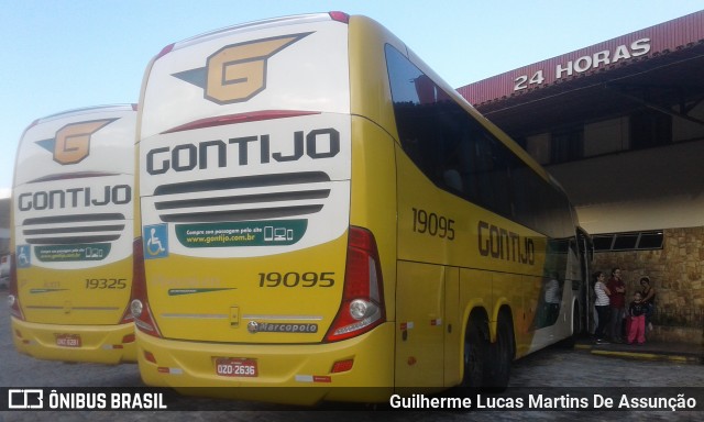 Empresa Gontijo de Transportes 19095 na cidade de Camanducaia, Minas Gerais, Brasil, por Guilherme Lucas Martins De Assunção. Número da foto: #6929225.