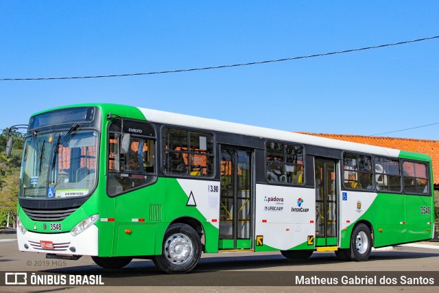 Padova Coletivos 3548 na cidade de Campinas, São Paulo, Brasil, por Matheus Gabriel dos Santos. ID da foto: 6926696.