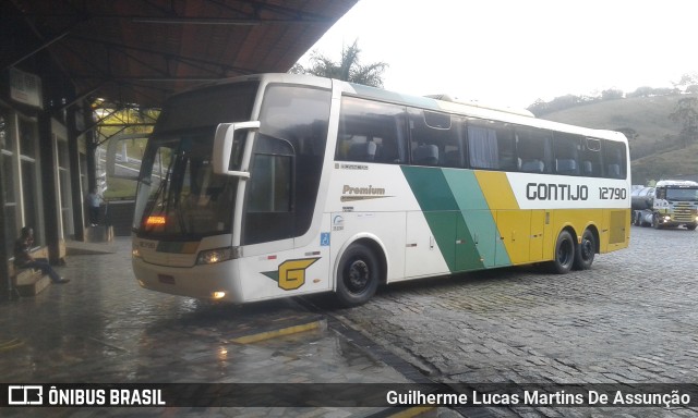 Empresa Gontijo de Transportes 12790 na cidade de Camanducaia, Minas Gerais, Brasil, por Guilherme Lucas Martins De Assunção. ID da foto: 6929234.