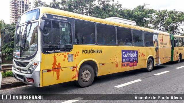 Diesel + FoliÔnibus 2019 - 24 na cidade de Belo Horizonte, Minas Gerais, Brasil, por Vicente de Paulo Alves. ID da foto: 6928781.