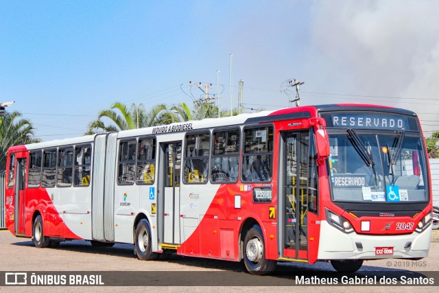 Itajaí Transportes Coletivos 2047 na cidade de Campinas, São Paulo, Brasil, por Matheus Gabriel dos Santos. Número da foto: #6926670.