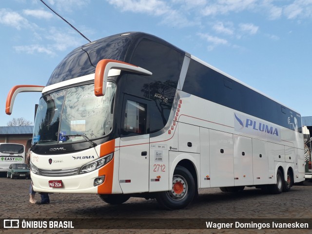 Trans Isaak Turismo 2712 na cidade de Foz do Iguaçu, Paraná, Brasil, por Wagner Domingos Ivanesken. Número da foto: #6927739.