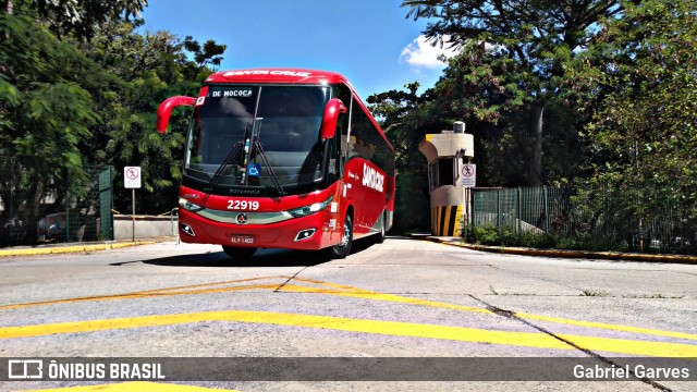 Viação Santa Cruz 22919 na cidade de São Paulo, São Paulo, Brasil, por Gabriel Garves. Número da foto: #6928915.