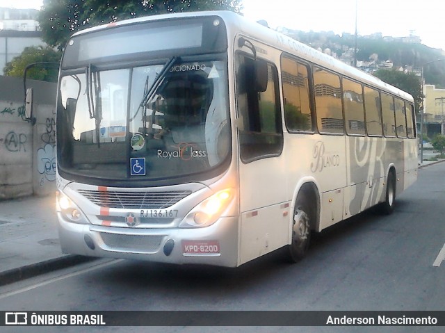 Transportes Blanco RJ 136.167 na cidade de Rio de Janeiro, Rio de Janeiro, Brasil, por Anderson Nascimento . Número da foto: #6927337.
