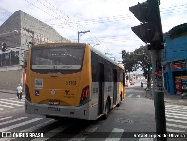 Upbus Qualidade em Transportes 3 5768 na cidade de São Paulo, São Paulo, Brasil, por Rafael Lopes de Oliveira. ID da foto: 6930010.