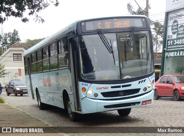 Empresa de Transporte Coletivo Viamão 8109 na cidade de Viamão, Rio Grande do Sul, Brasil, por Max Ramos. ID da foto: 6930924.