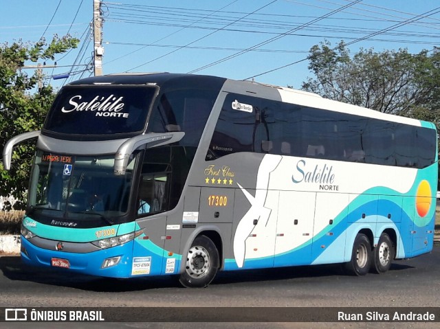 Expresso Satélite Norte 17300 na cidade de Teresina, Piauí, Brasil, por Ruan Silva Andrade. ID da foto: 6930145.