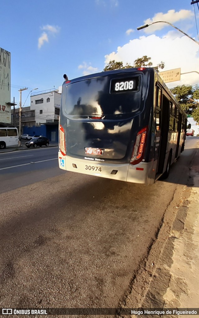 Auto Omnibus Nova Suissa 30974 na cidade de Belo Horizonte, Minas Gerais, Brasil, por Hugo Henrique de Figueiredo. ID da foto: 6930120.