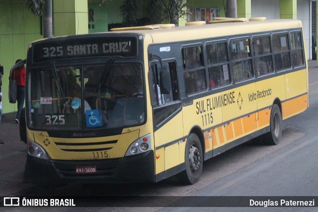 Viação Sul Fluminense 1115 na cidade de Volta Redonda, Rio de Janeiro, Brasil, por Douglas Paternezi. Número da foto: #6930360.