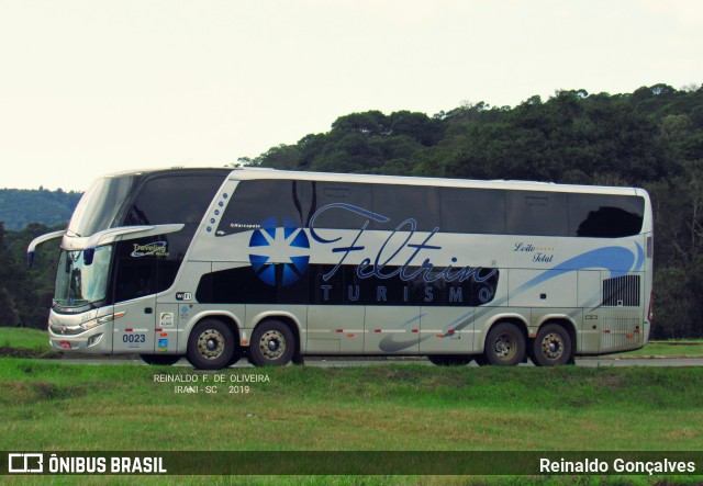 Feltrin Turismo 0023 na cidade de Irani, Santa Catarina, Brasil, por Reinaldo Gonçalves. ID da foto: 6932961.