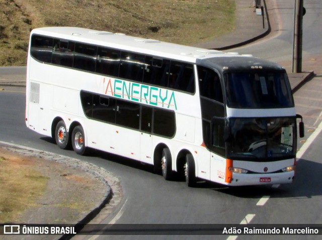 ViaEnergya 1512 na cidade de Belo Horizonte, Minas Gerais, Brasil, por Adão Raimundo Marcelino. Número da foto: #6932283.