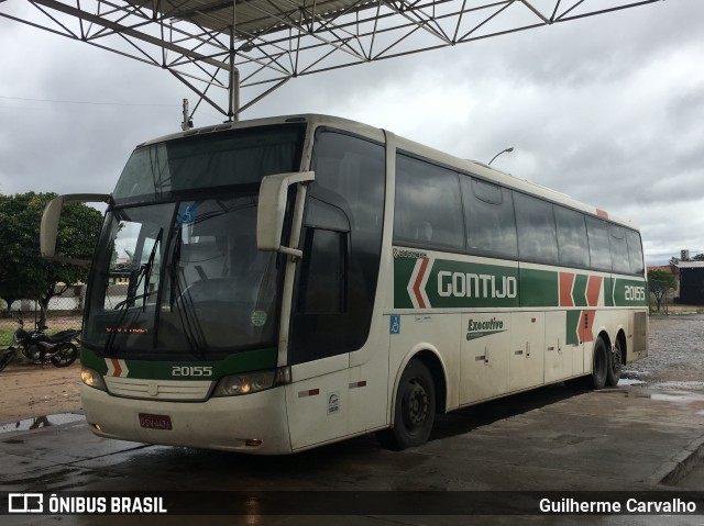 Empresa Gontijo de Transportes 20155 na cidade de Paulo Afonso, Bahia, Brasil, por Guilherme Carvalho. Número da foto: #6931341.