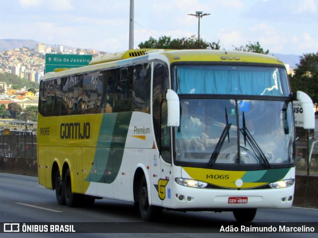 Empresa Gontijo de Transportes 14065 na cidade de Belo Horizonte, Minas Gerais, Brasil, por Adão Raimundo Marcelino. ID da foto: 6932318.