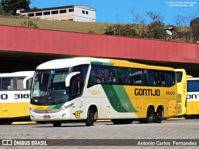 Empresa Gontijo de Transportes 19000 na cidade de João Monlevade, Minas Gerais, Brasil, por Antonio Carlos Fernandes. Número da foto: #6857383.