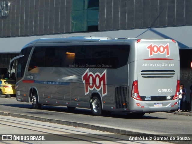 Auto Viação 1001 RJ 108.155 na cidade de Rio de Janeiro, Rio de Janeiro, Brasil, por André Luiz Gomes de Souza. Número da foto: #6859092.