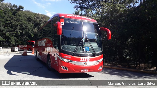 Viação Santa Cruz 23319 na cidade de São Paulo, São Paulo, Brasil, por Marcus Vinicius Lara Silva. ID da foto: 6859472.