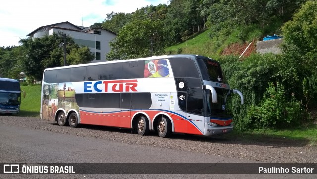 ECTur 3428 na cidade de Itá, Santa Catarina, Brasil, por Paulinho Sartor. ID da foto: 6858824.