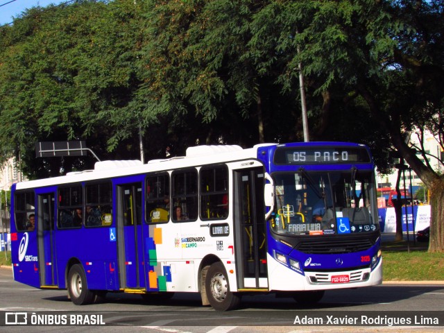 SBC Trans 3125 na cidade de São Bernardo do Campo, São Paulo, Brasil, por Adam Xavier Rodrigues Lima. ID da foto: 6859432.