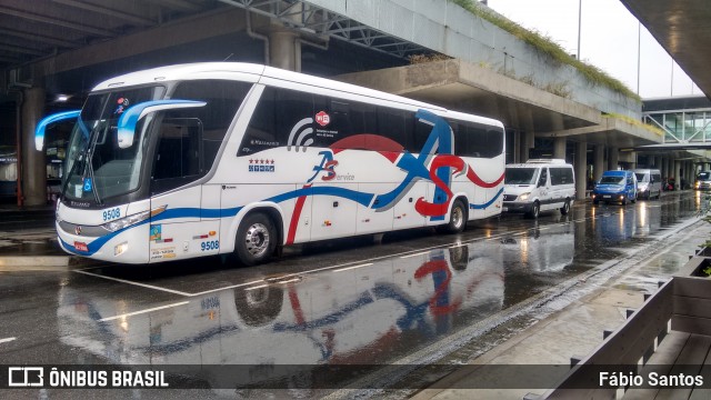 AS Service 9508 na cidade de Guarulhos, São Paulo, Brasil, por Fábio Santos. ID da foto: 6859225.