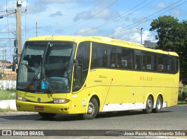 Viação Itapemirim 5801 na cidade de Teresina, Piauí, Brasil, por Joao Paulo Nascimento Silva. Número da foto: #6858737.