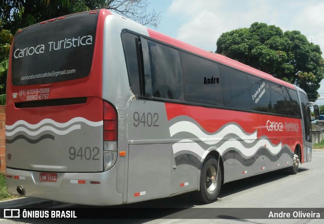 Carioca Turística 9402 na cidade de São Gonçalo, Rio de Janeiro, Brasil, por Andre Oliveira. ID da foto: 6857171.