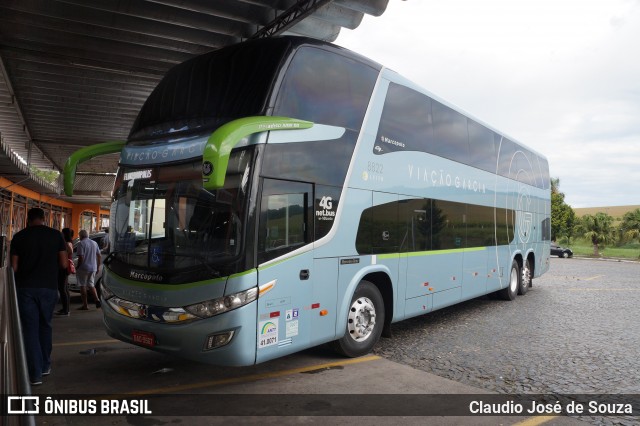 Viação Garcia 8822 na cidade de Ponta Grossa, Paraná, Brasil, por Claudio José de Souza. ID da foto: 6857249.