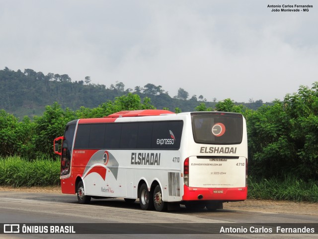 Elshadai Viagens 4710 na cidade de João Monlevade, Minas Gerais, Brasil, por Antonio Carlos Fernandes. ID da foto: 6857378.