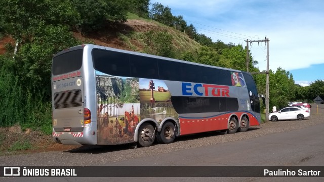 ECTur 3428 na cidade de Itá, Santa Catarina, Brasil, por Paulinho Sartor. ID da foto: 6858828.