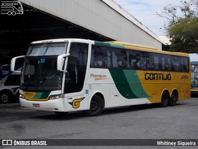 Empresa Gontijo de Transportes 20150 na cidade de Vitória, Espírito Santo, Brasil, por Whitiney Siqueira. ID da foto: 6858041.