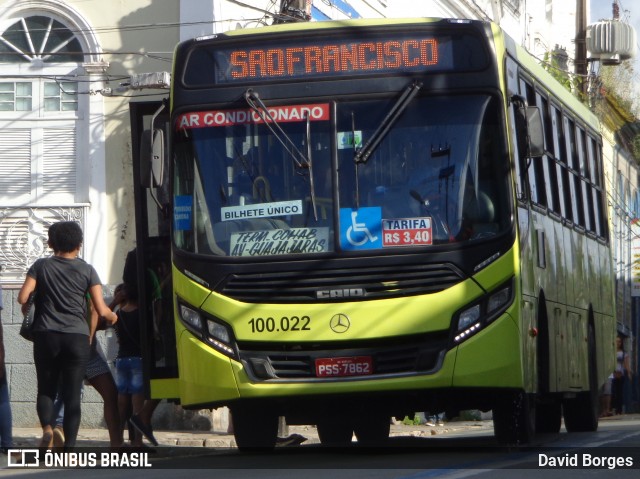 Taguatur - Taguatinga Transporte e Turismo 100.022 na cidade de São Luís, Maranhão, Brasil, por David Borges. Número da foto: #6861840.