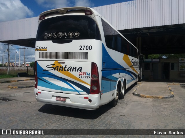 Empresas de Transportes Santana e São Paulo 2700 na cidade de Cruz das Almas, Bahia, Brasil, por Flávio  Santos. Número da foto: #6860702.