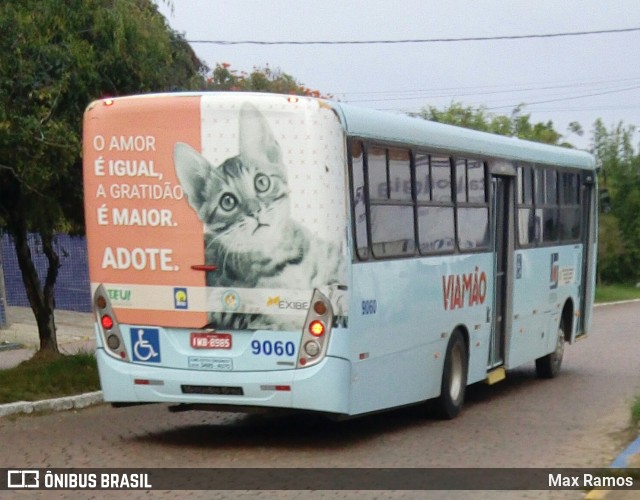 Empresa de Transporte Coletivo Viamão 9060 na cidade de Viamão, Rio Grande do Sul, Brasil, por Max Ramos. ID da foto: 6859765.