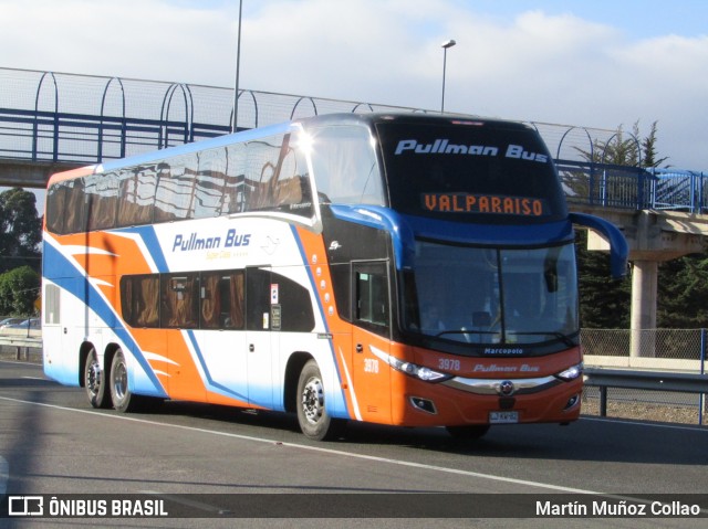 Pullman Bus 3978 na cidade de Los Vilos, Choapa, Coquimbo, Chile, por Martín Muñoz Collao. Número da foto: #6860249.