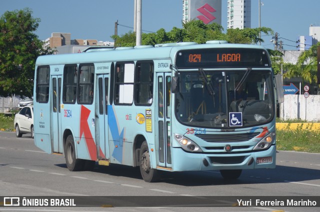 Rota Sol > Vega Transporte Urbano 35254 na cidade de Fortaleza, Ceará, Brasil, por Yuri Ferreira Marinho. ID da foto: 6861008.