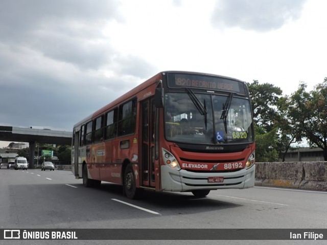 Viação Novo Retiro 88192 na cidade de Belo Horizonte, Minas Gerais, Brasil, por Ian Filipe. Número da foto: #6860100.