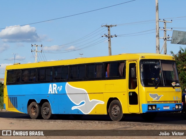 Ônibus Particulares 002-AR TUR na cidade de Teresina, Piauí, Brasil, por João Victor. Número da foto: #6861767.