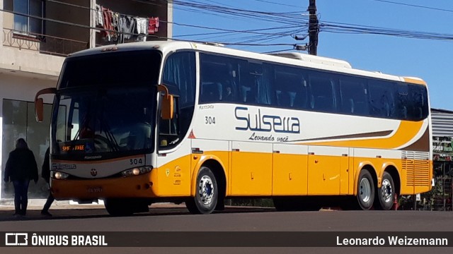Sulserra Transportes e Turismo 304 na cidade de Três Passos, Rio Grande do Sul, Brasil, por Leonardo Weizemann. Número da foto: #6860172.