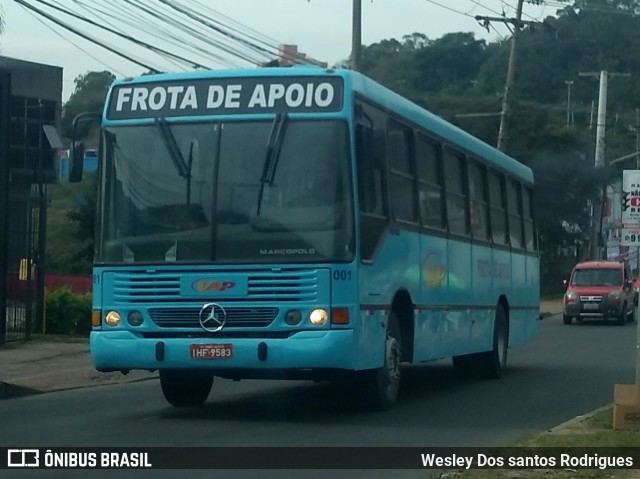 VAP - Viação Alto Petrópolis 001 na cidade de Porto Alegre, Rio Grande do Sul, Brasil, por Wesley Dos santos Rodrigues. Número da foto: #6861255.
