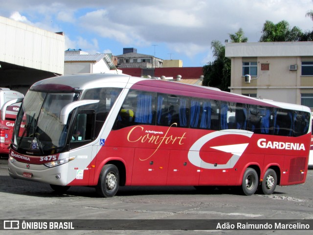 Expresso Gardenia 3475 na cidade de Belo Horizonte, Minas Gerais, Brasil, por Adão Raimundo Marcelino. Número da foto: #6864176.