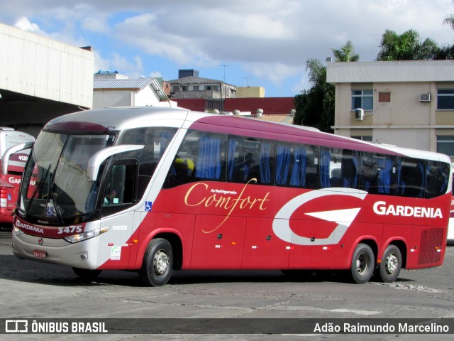 Expresso Gardenia 3475 na cidade de Belo Horizonte, Minas Gerais, Brasil, por Adão Raimundo Marcelino. ID da foto: 6864176.