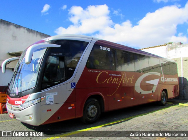 Expresso Gardenia 3205 na cidade de Belo Horizonte, Minas Gerais, Brasil, por Adão Raimundo Marcelino. ID da foto: 6864162.