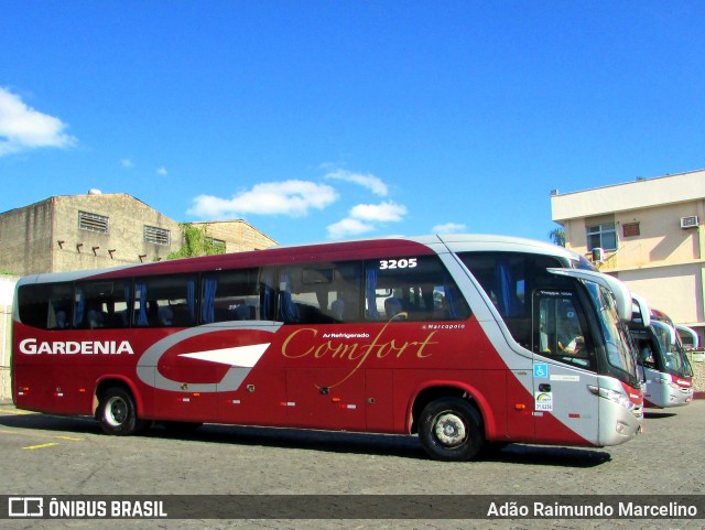 Expresso Gardenia 3205 na cidade de Belo Horizonte, Minas Gerais, Brasil, por Adão Raimundo Marcelino. ID da foto: 6864149.