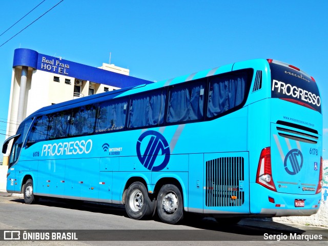 Auto Viação Progresso 6178 na cidade de Aracaju, Sergipe, Brasil, por Sergio Marques . ID da foto: 6862819.