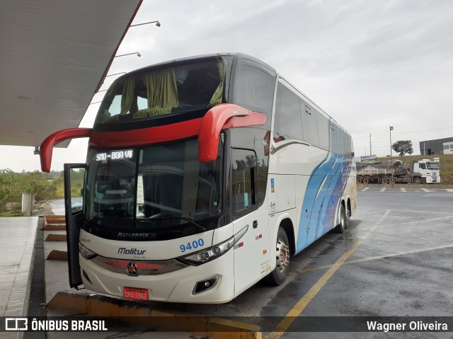 Malitur Turismo 9400 na cidade de Formiga, Minas Gerais, Brasil, por Wagner Oliveira. ID da foto: 6864398.