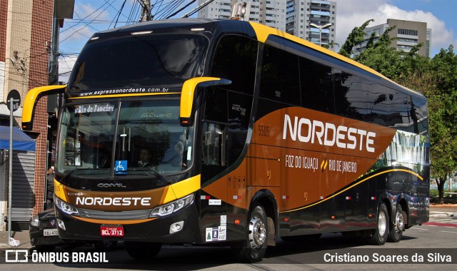 Expresso Nordeste 5505 na cidade de São Paulo, São Paulo, Brasil, por Cristiano Soares da Silva. ID da foto: 6863431.