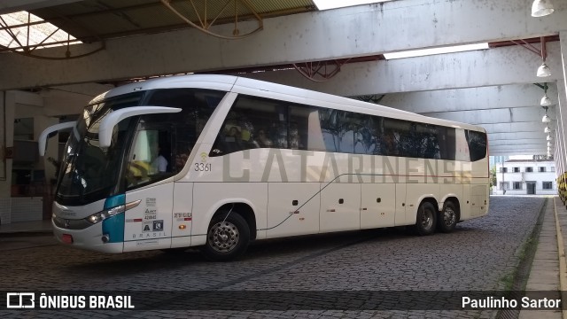 Auto Viação Catarinense 3361 na cidade de Joinville, Santa Catarina, Brasil, por Paulinho Sartor. Número da foto: #6863083.
