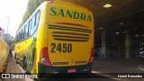 Viação Sandra 2450 na cidade de Belo Horizonte, Minas Gerais, Brasil, por Hariel Bernades. Número da foto: #:id.